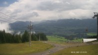 Archiv Foto Webcam Ausblick Mittelstation Hörnerbahn 11:00