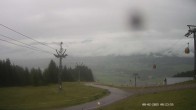Archiv Foto Webcam Ausblick Mittelstation Hörnerbahn 07:00