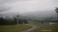 Archiv Foto Webcam Ausblick Mittelstation Hörnerbahn 11:00