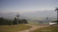 Archiv Foto Webcam Ausblick Mittelstation Hörnerbahn 11:00
