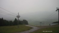 Archiv Foto Webcam Ausblick Mittelstation Hörnerbahn 07:00