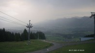 Archiv Foto Webcam Ausblick Mittelstation Hörnerbahn 06:00
