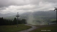 Archiv Foto Webcam Ausblick Mittelstation Hörnerbahn 08:00