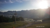 Archiv Foto Webcam Ausblick Mittelstation Hörnerbahn 07:00