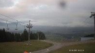 Archiv Foto Webcam Ausblick Mittelstation Hörnerbahn 17:00
