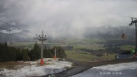 Archiv Foto Webcam Ausblick Mittelstation Hörnerbahn 13:00