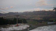 Archiv Foto Webcam Ausblick Mittelstation Hörnerbahn 17:00