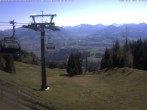 Archiv Foto Webcam Bergstation Sesselbahn Weltcup Express 09:00