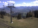 Archiv Foto Webcam Bergstation Sesselbahn Weltcup Express 11:00