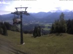 Archiv Foto Webcam Bergstation Sesselbahn Weltcup Express 09:00