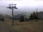 Archiv Foto Webcam Bergstation Sesselbahn Weltcup Express 13:00