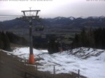 Archiv Foto Webcam Bergstation Sesselbahn Weltcup Express 09:00