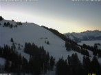 Archived image Webcam mountain restaurant Bärenfang, Hochstuckli Sattel 07:00