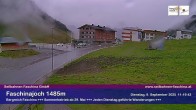Archiv Foto Webcam Faschinapass, Stafelalpbahn 08:00