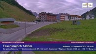 Archiv Foto Webcam Faschinapass, Stafelalpbahn 07:00