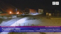 Archiv Foto Webcam Faschinapass, Stafelalpbahn 23:00