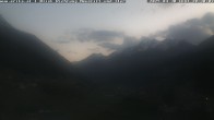 Archived image Webcam Neustift: View of the Stubai Glacier 19:00