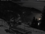 Archiv Foto Webcam Sonnenterrasse Edelweisshütte 03:00