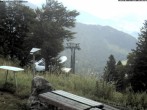 Archiv Foto Webcam Sonnenterrasse Edelweisshütte 15:00