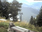 Archiv Foto Webcam Sonnenterrasse Edelweisshütte 13:00