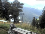 Archiv Foto Webcam Sonnenterrasse Edelweisshütte 09:00