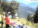 Archiv Foto Webcam Sonnenterrasse Edelweisshütte 11:00