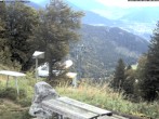 Archiv Foto Webcam Sonnenterrasse Edelweisshütte 07:00