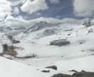 Archived image Webcam Pitztale glacier: Gletscherexpress top station 09:00