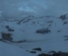 Archived image Webcam Pitztale glacier: Gletscherexpress top station 19:00