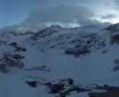 Archived image Webcam Pitztale glacier: Gletscherexpress top station 17:00