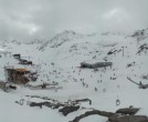 Archived image Webcam Pitztale glacier: Gletscherexpress top station 13:00