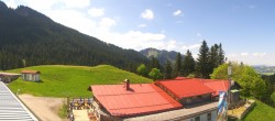 Archived image Webcam Middle station Nesselwang 11:00