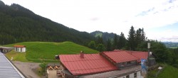 Archived image Webcam Middle station Nesselwang 13:00