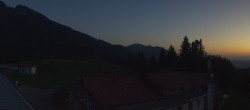 Archiv Foto Webcam Mittelstation Nesselwang 21:00