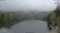Archived image Webcam Lake "Großer Arbersee" (Bavarian Forest) 06:00