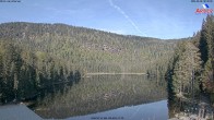Archived image Webcam Lake "Großer Arbersee" (Bavarian Forest) 07:00