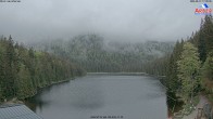 Archived image Webcam Lake "Großer Arbersee" (Bavarian Forest) 17:00
