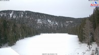 Archived image Webcam Lake "Großer Arbersee" (Bavarian Forest) 07:00