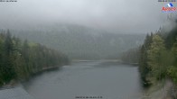 Archived image Webcam Lake "Großer Arbersee" (Bavarian Forest) 15:00
