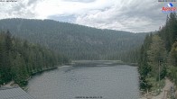 Archiv Foto Webcam Großer Arbersee - Bayerischer Wald 13:00