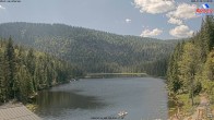 Archiv Foto Webcam Großer Arbersee - Bayerischer Wald 13:00