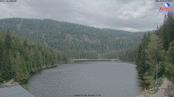 Archiv Foto Webcam Großer Arbersee - Bayerischer Wald 17:00