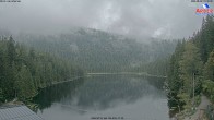 Archived image Webcam Lake "Großer Arbersee" (Bavarian Forest) 09:00