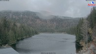 Archived image Webcam Lake "Großer Arbersee" (Bavarian Forest) 15:00