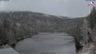 Archived image Webcam Lake "Großer Arbersee" (Bavarian Forest) 17:00