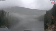 Archived image Webcam Lake "Großer Arbersee" (Bavarian Forest) 07:00