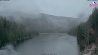 Archived image Webcam Lake "Großer Arbersee" (Bavarian Forest) 15:00