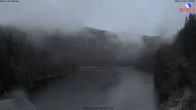 Archived image Webcam Lake "Großer Arbersee" (Bavarian Forest) 17:00