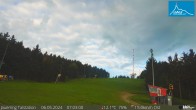 Archived image Webcam Base station of t-bar lift at mount Jauerling 06:00