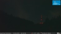 Archived image Webcam Base station of t-bar lift at mount Jauerling 01:00